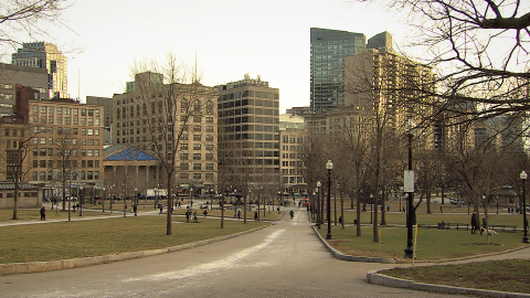 Boston Common, the United States’ oldest city park
